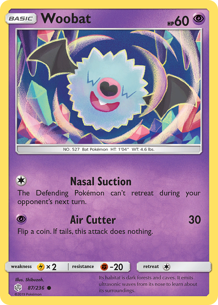Cosmic Eclipse Woobat #87/236